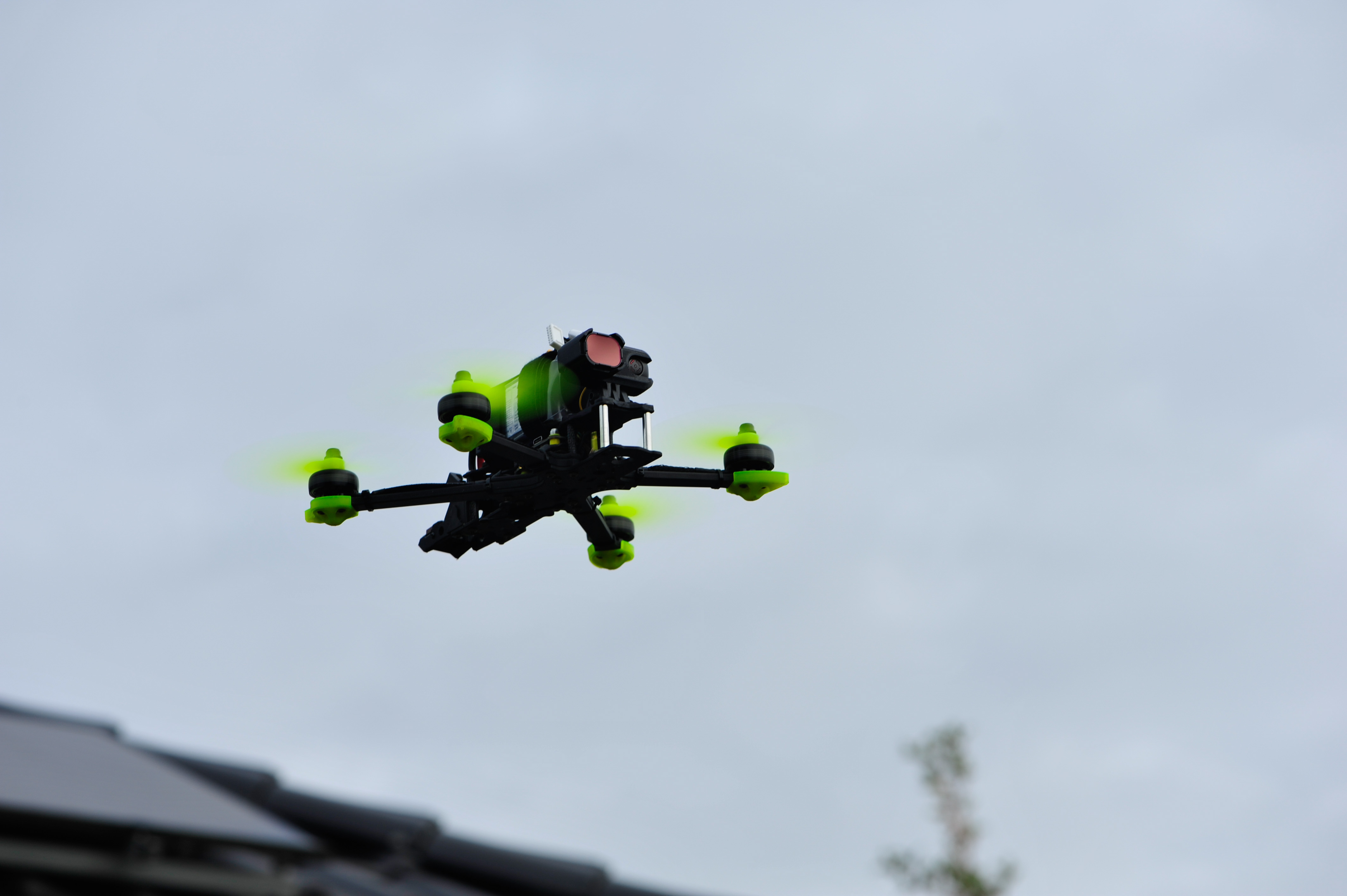 Drohne im Position und Altitude Mode