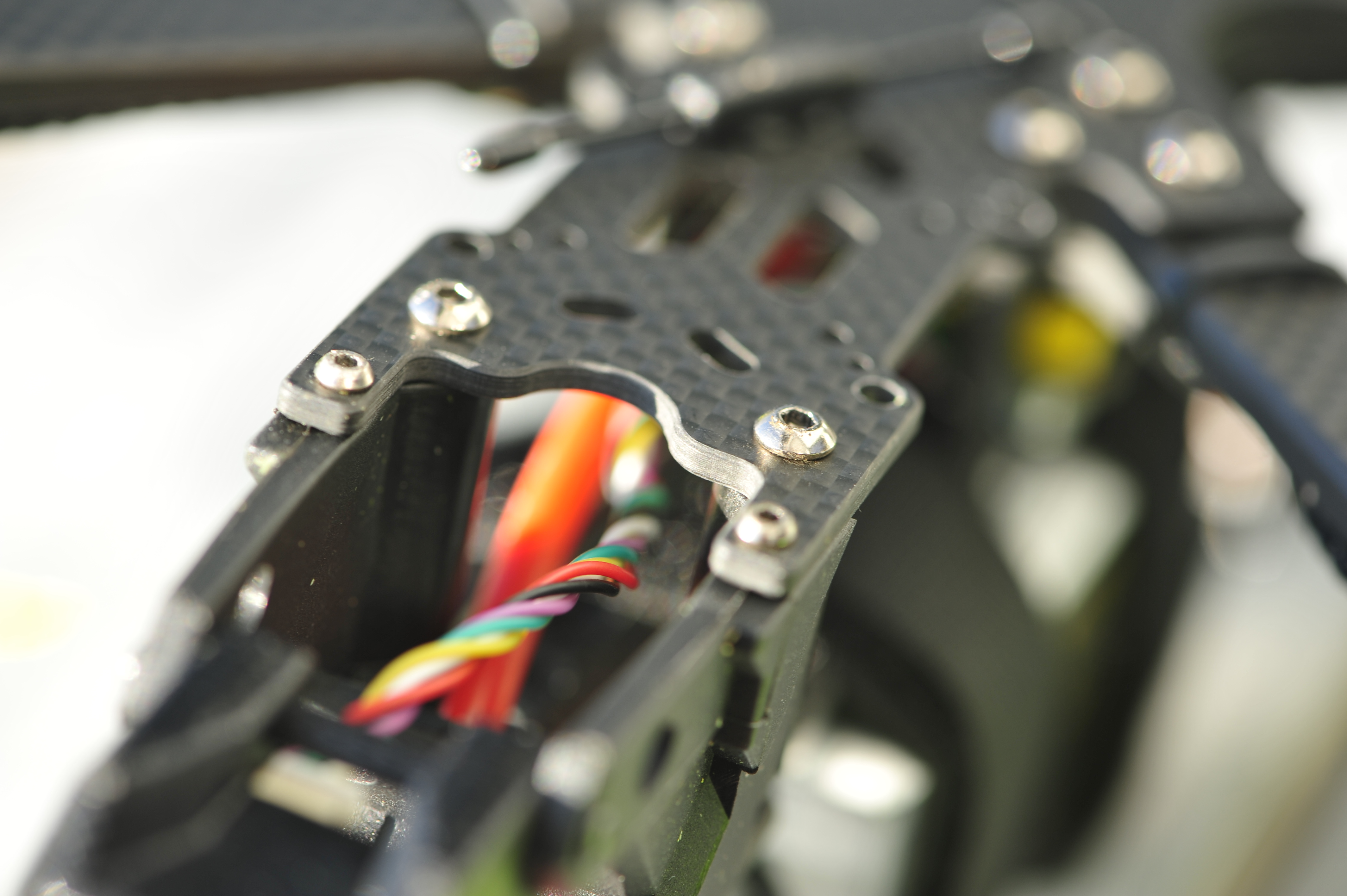 Drohnen GPS Verkabelung